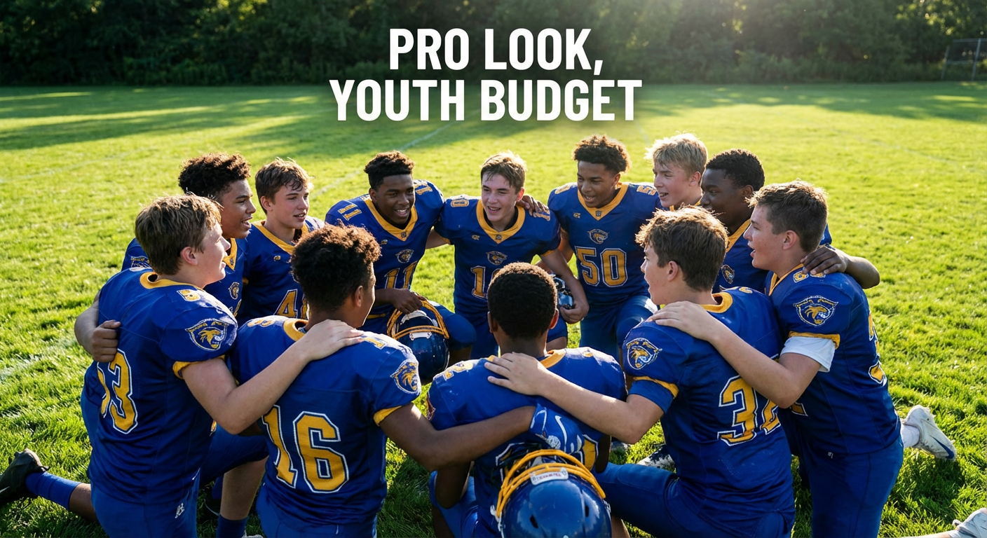 The Coach’s Playbook: How to Order Custom Youth Football Jerseys (Quality & Budget Guide)