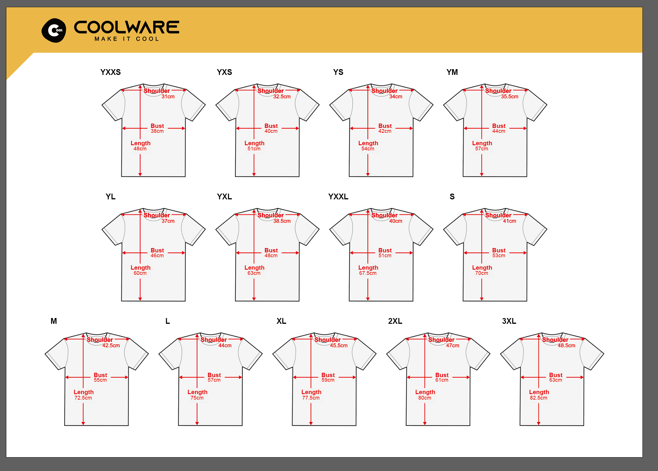 Why Sportswear Size Charts Differ Between Factories